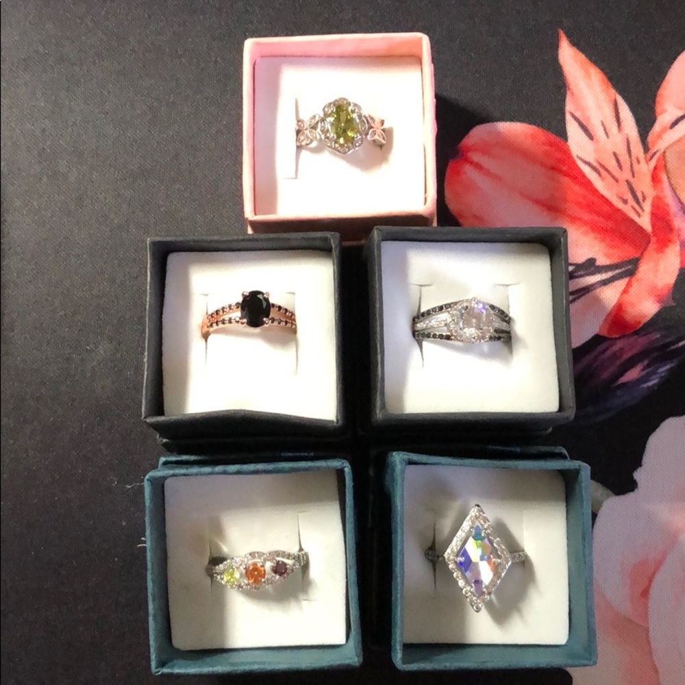 Fashion Cocktail Statement Rings - Picture 5 of 6